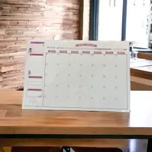 לוח תכנון חודשי מגנטי